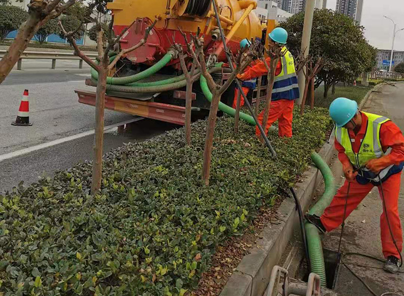 净潭乡市政管道清淤